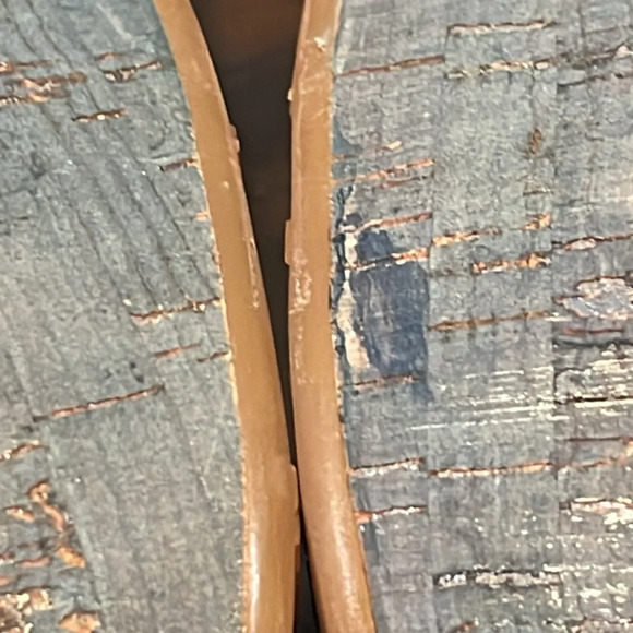 Kork Ease Cork Wedge Open Toe Leather Slide Platform Blue Sandals Sz 9 - Picture 7 of 17